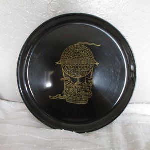 Vtg 1960s Cuoroc round tray